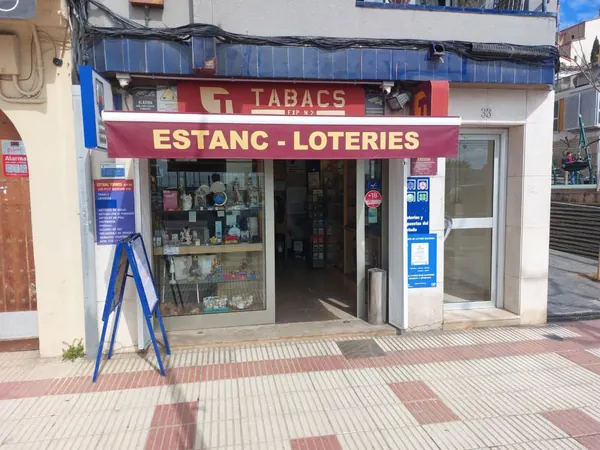 Imagen del punto de venta de Lotería