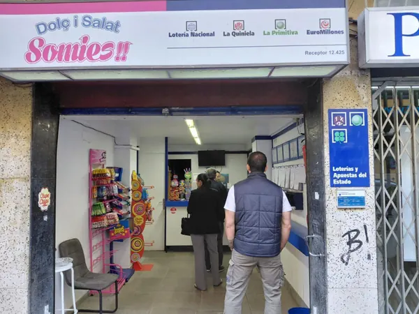 Imagen del punto de venta de Lotería