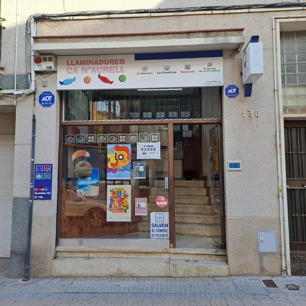 Imagen del punto de venta de Lotería