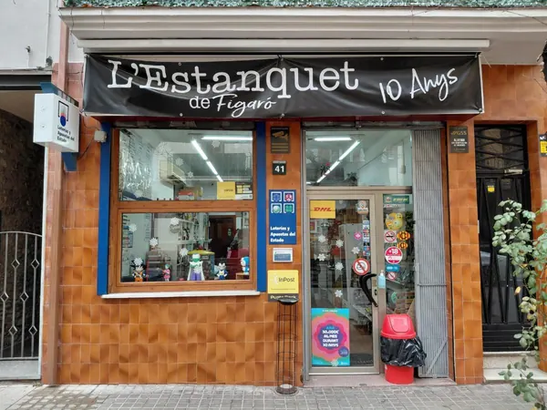 Imagen del punto de venta de Lotería