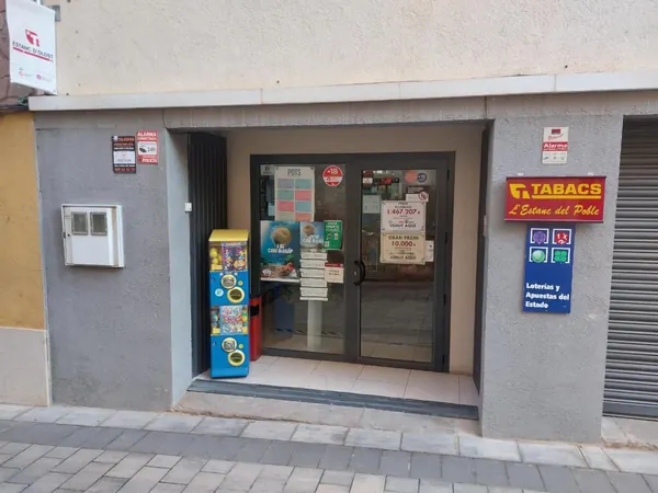 Imagen del punto de venta de Lotería