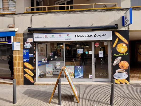 Imagen del punto de venta de Lotería