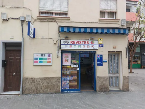 Imagen del punto de venta de Lotería