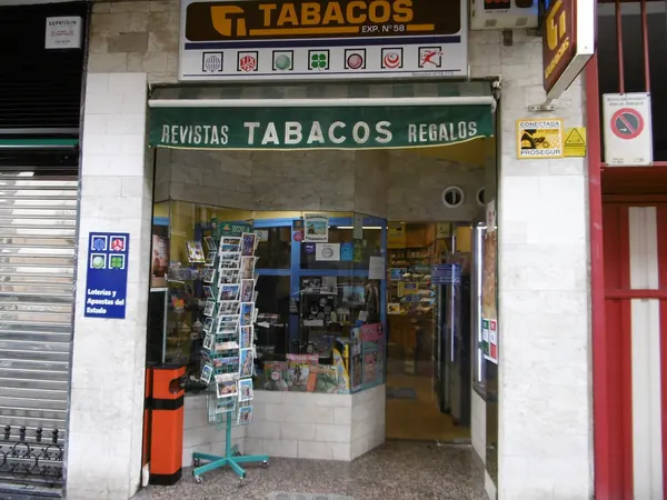 Imagen del punto de venta de Lotería