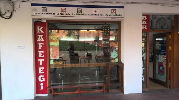 Imagen del punto de venta de Lotería