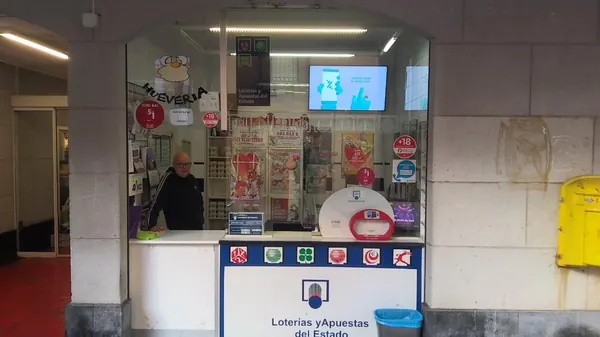 Imagen del punto de venta de Lotería