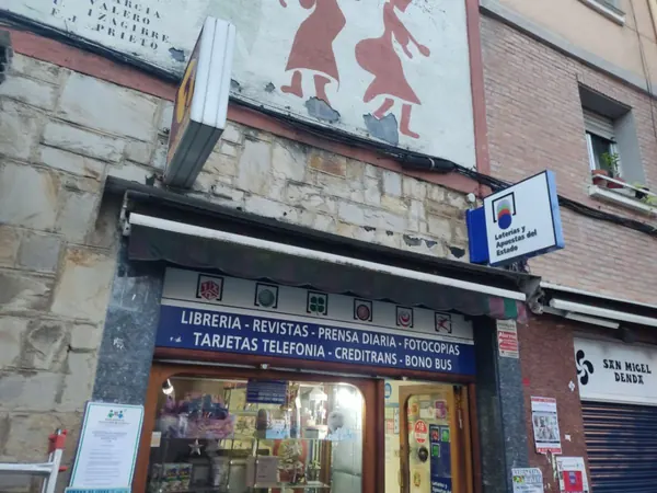 Imagen del punto de venta de Lotería