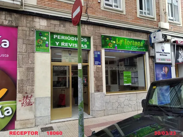 Imagen del punto de venta de Lotería