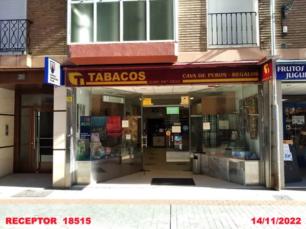 Imagen del punto de venta de Lotería