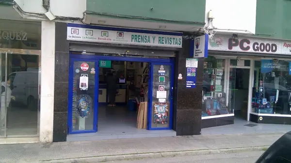 Imagen del punto de venta de Lotería