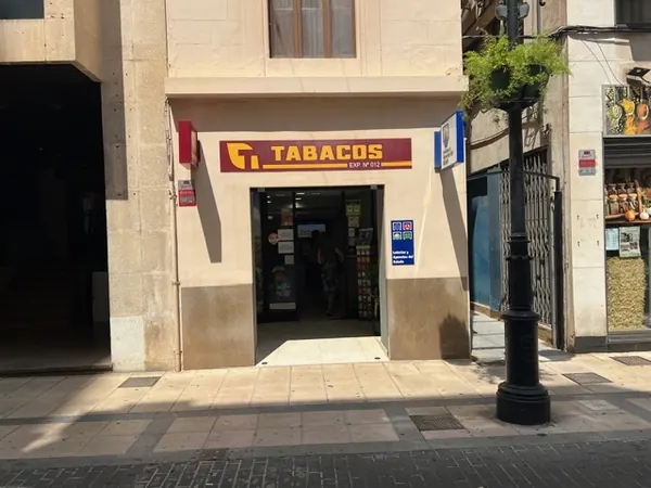 Imagen del punto de venta de Lotería