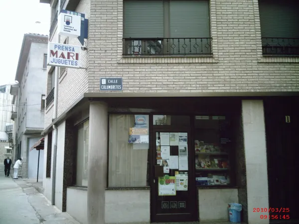 Imagen del punto de venta de Lotería