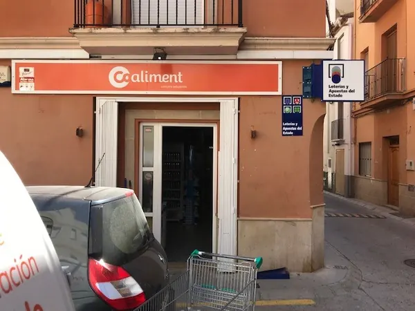 Imagen del punto de venta de Lotería