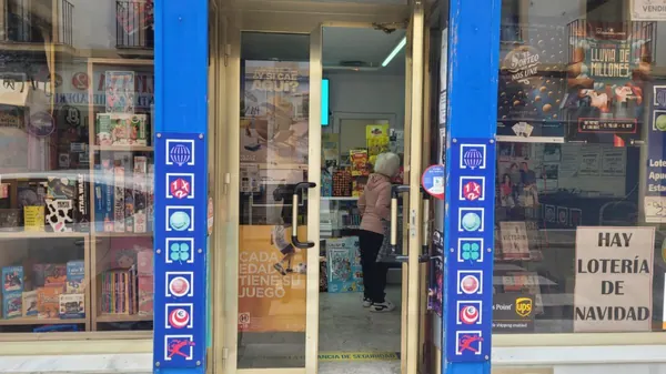 Imagen del punto de venta de Lotería