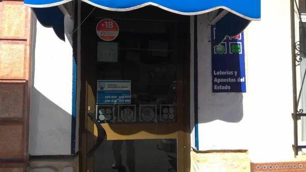 Imagen del punto de venta de Lotería