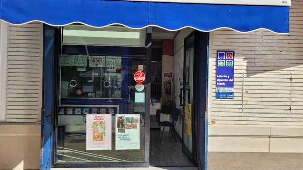 Imagen del punto de venta de Lotería