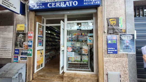 Imagen del punto de venta de Lotería