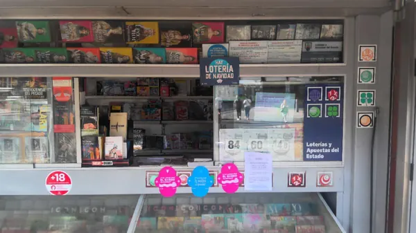 Imagen del punto de venta de Lotería