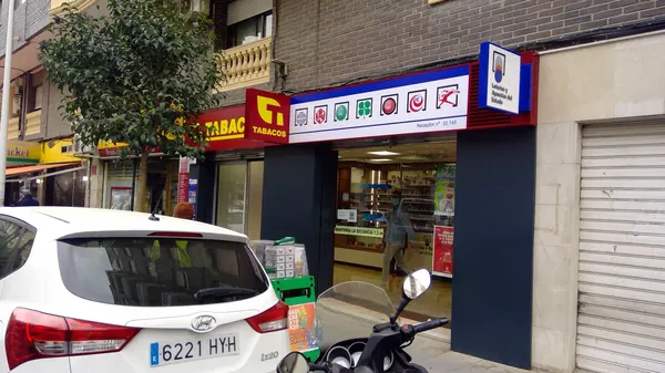 Imagen del punto de venta de Lotería