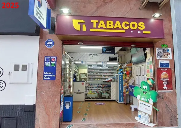 Imagen del punto de venta de Lotería