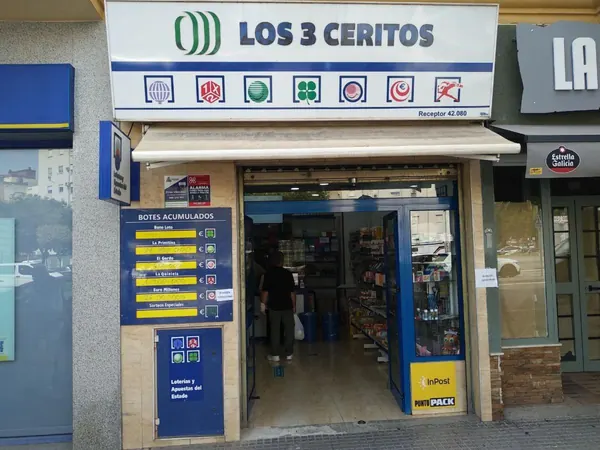 Imagen del punto de venta de Lotería