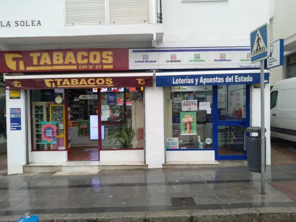 Imagen del punto de venta de Lotería