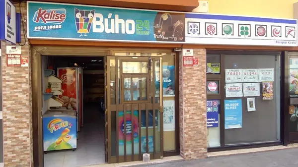 Imagen del punto de venta de Lotería