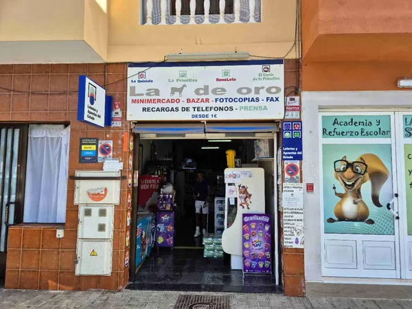 Imagen del punto de venta de Lotería
