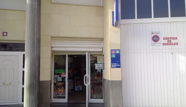 Imagen del punto de venta de Lotería