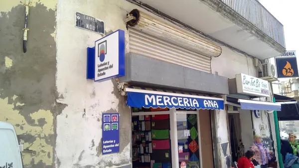 Imagen del punto de venta de Lotería