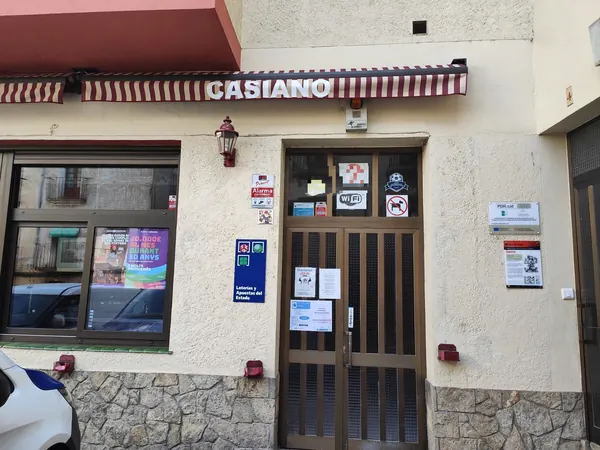 Imagen del punto de venta de Lotería