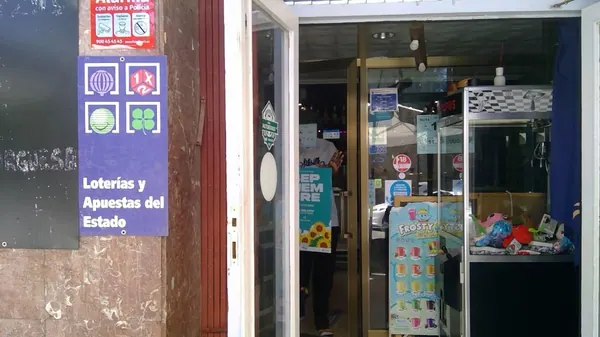 Imagen del punto de venta de Lotería