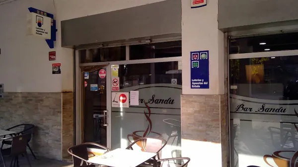 Imagen del punto de venta de Lotería