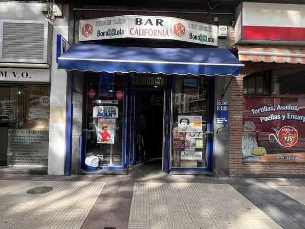 Imagen del punto de venta de Lotería