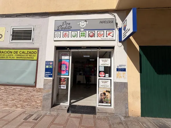 Imagen del punto de venta de Lotería