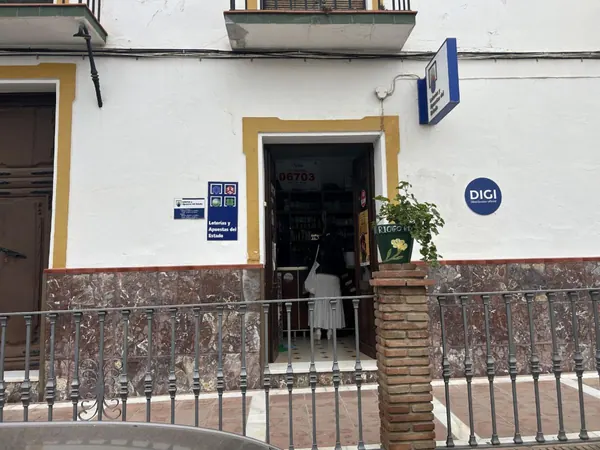 Imagen del punto de venta de Lotería