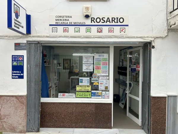 Imagen del punto de venta de Lotería