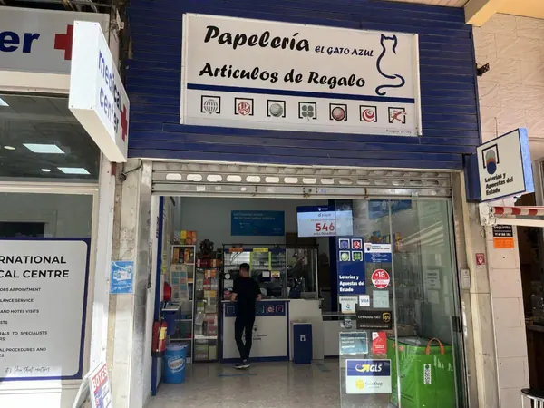 Imagen del punto de venta de Lotería