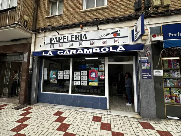 Imagen del punto de venta de Lotería
