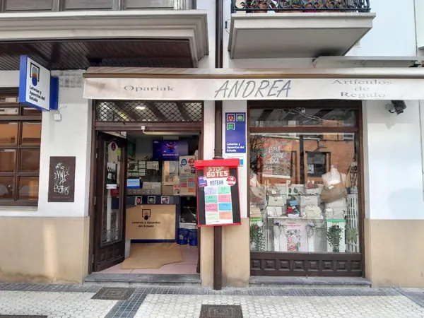 Imagen del punto de venta de Lotería