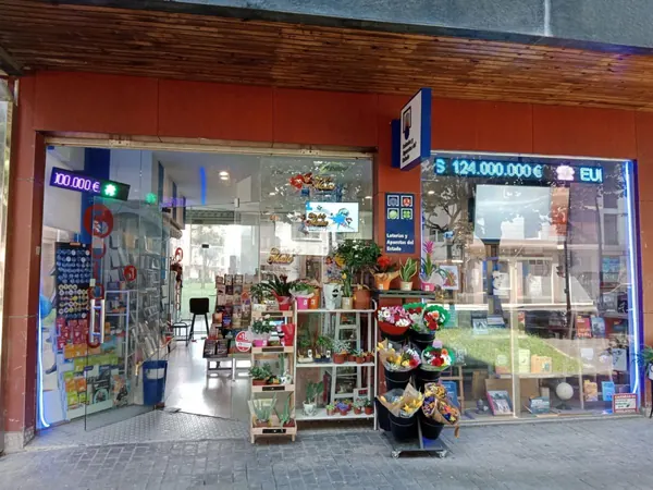 Imagen del punto de venta de Lotería