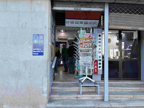 Imagen del punto de venta de Lotería