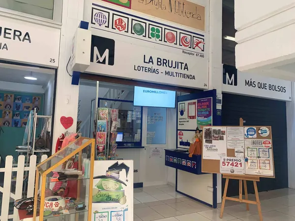 Imagen del punto de venta de Lotería