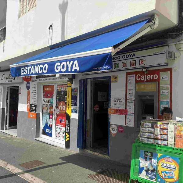 Imagen del punto de venta de Lotería