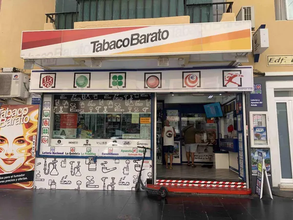Imagen del punto de venta de Lotería