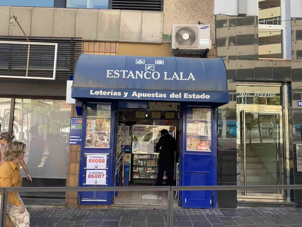 Imagen del punto de venta de Lotería