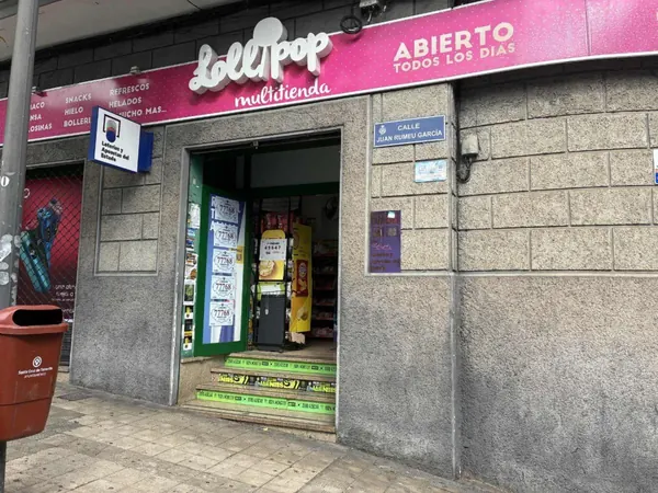 Imagen del punto de venta de Lotería