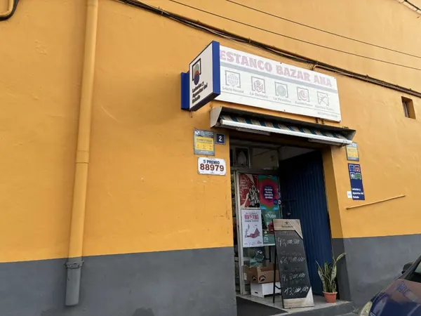 Imagen del punto de venta de Lotería