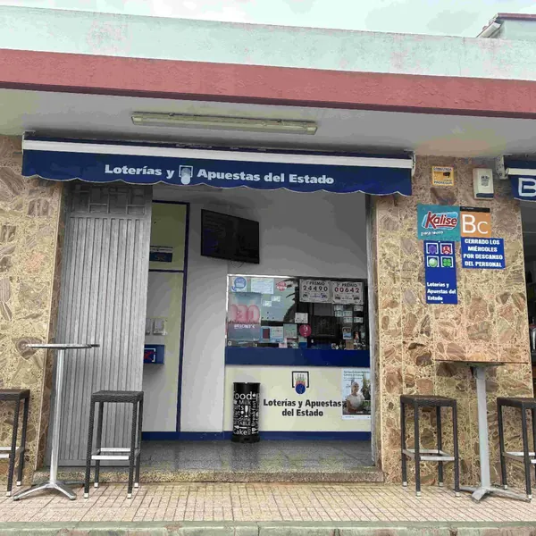 Imagen del punto de venta de Lotería