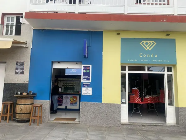 Imagen del punto de venta de Lotería